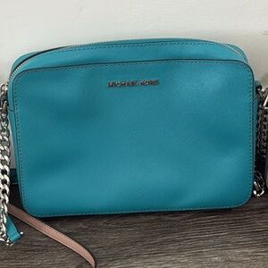 Michael Kors Blue Crossbody Bag